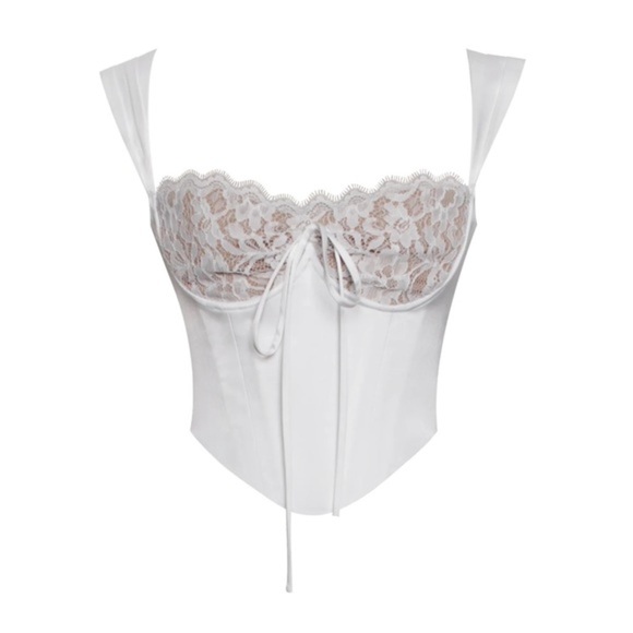 Lake Como Lace Corset Top - Picture 2 of 6